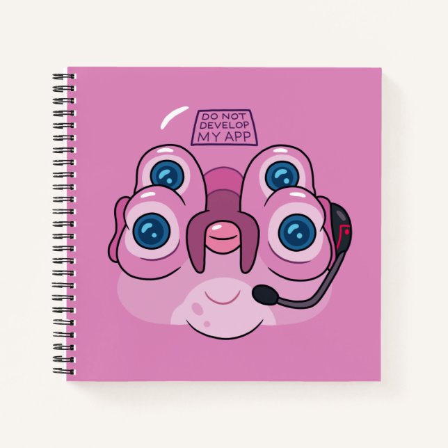 CUADERNO RICK AND MORTY™ | NO DESARROLLAR MI APLICACIÓN (Anverso)