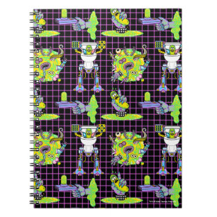 Cuaderno RICK AND MORTY™ Pickle Rick Portal Pattern