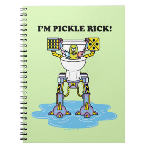 Cuaderno RICK AND MORTY™ Pickle Rick Toilet Mech