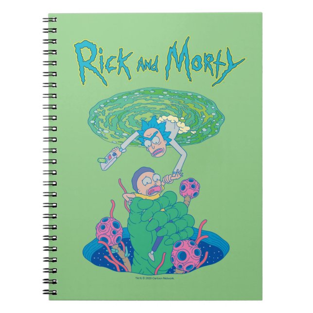 Cuaderno RICK AND MORTY™ | Rescate del portal (Frente)