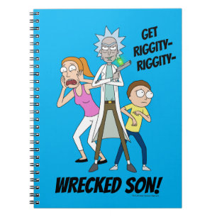 Cuaderno RICK AND MORTY™   Rick, Morty y Summer