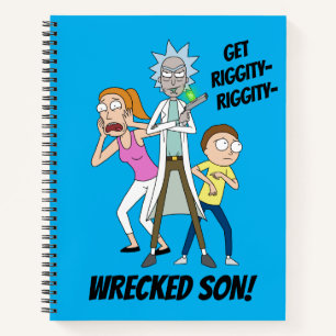 Cuaderno RICK AND MORTY™   Rick, Morty y Summer