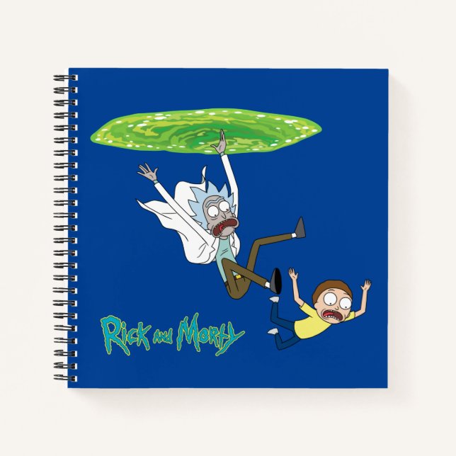 Cuaderno RICK AND MORTY™ | Salir Del Portal (Anverso)