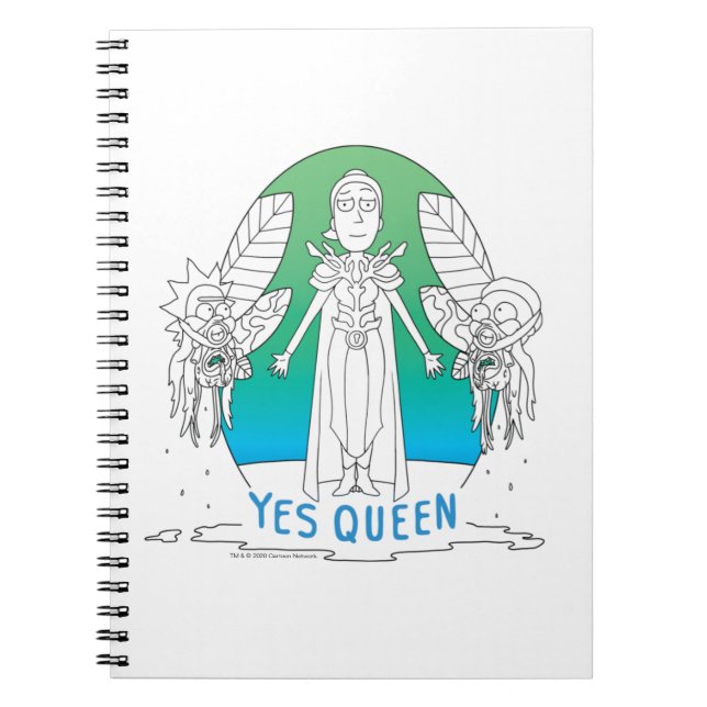 Cuaderno RICK AND MORTY™ | Sí Reina (Frente)