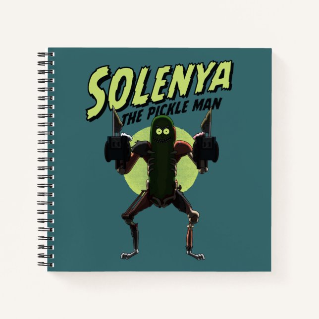 Cuaderno RICK AND MORTY™ | Solenya - El Hombre de la Polla (Anverso)