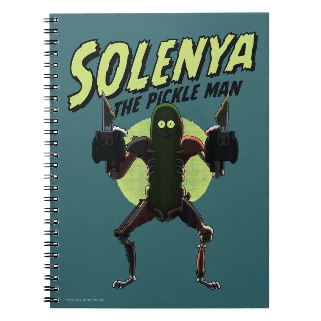 Cuaderno RICK AND MORTY™ | Solenya - El Hombre de la Polla (Frente)