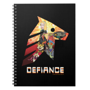 Cuaderno RICK AND MORTY™   Tripulación de Defiance Espac