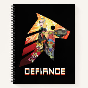 Cuaderno RICK AND MORTY™   Tripulación de Defiance Espacial