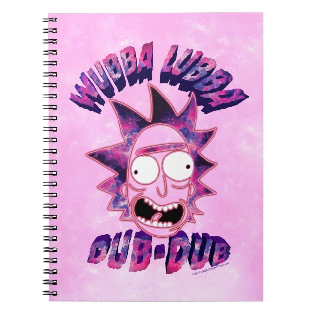 Cuaderno RICK AND MORTY™ | Wubba Lubba Dub-Dub (Frente)