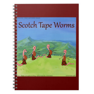 Cuaderno Rick London Worms From Scotland Funny