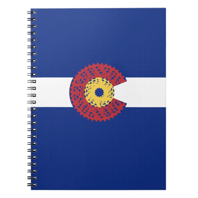 Cuaderno Ride Colorado (Bicycle Cassette) (Frente)
