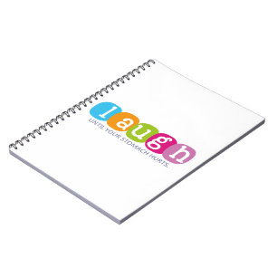 Cuaderno Ríe hasta que le duele el estómago.