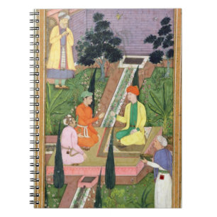Cuaderno Riegue los jardines, del álbum de Clive (aguazo e