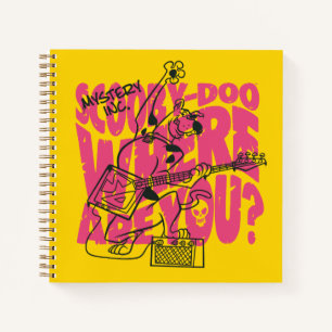 Cuaderno Riff de guitarra punk de ¿Dónde estás, Scooby-Doo?
