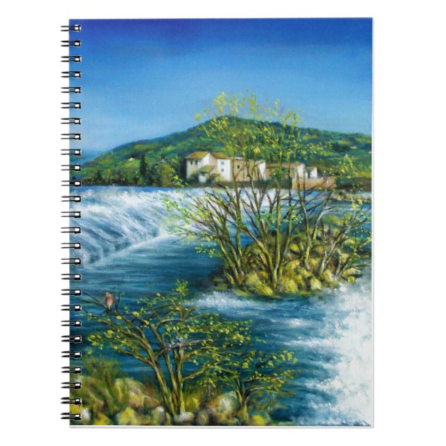 Cuaderno RÍO ARNO EN EL Paisaje Toscano ROVEZZANO Florencia (Frente)
