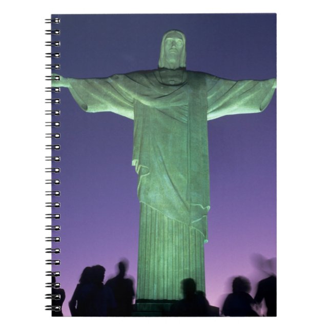 Cuaderno Río de Janeiro, Brasil. la estatua de Cristo en (Frente)