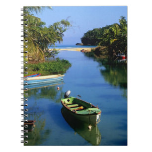 Cuaderno Río escénico cerca de Ocho Ríos en Jamaica