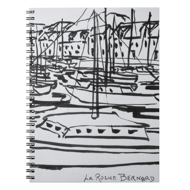 Cuaderno Río La Vilaine| La Roche-Bernard, Bretaña (Frente)