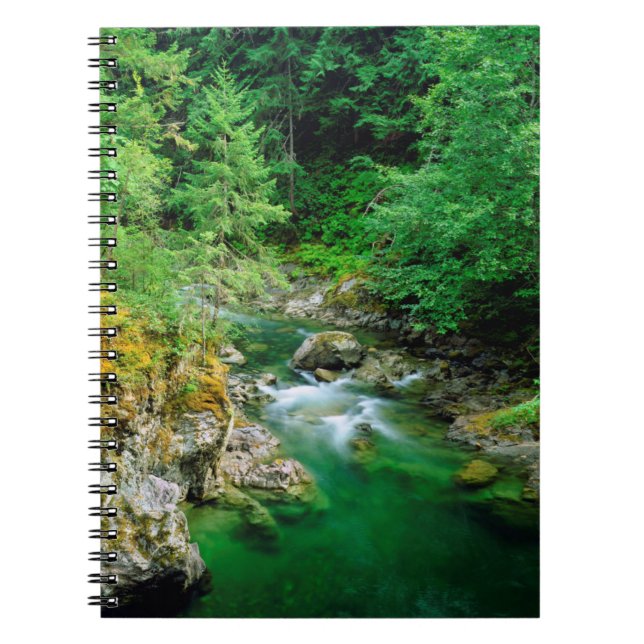 Cuaderno Río Little Qualicum (Frente)