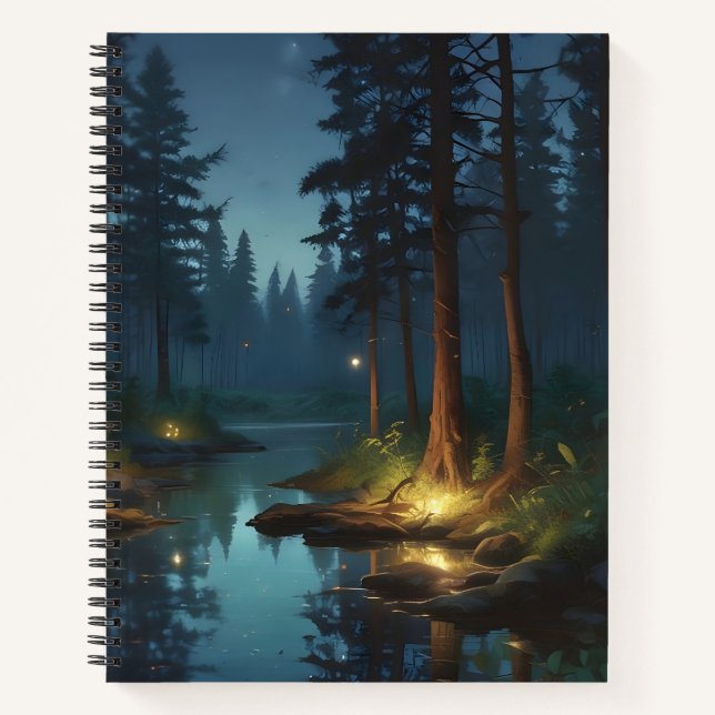 Cuaderno Río Nocturno (Anverso)