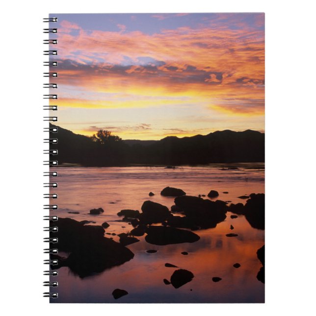 Cuaderno Río Orange al Atardecer, Richtersveld Nacional (Frente)