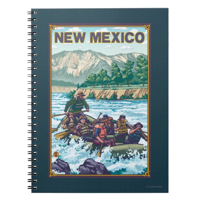 Cuaderno Río Rafting Nuevo México (Frente)