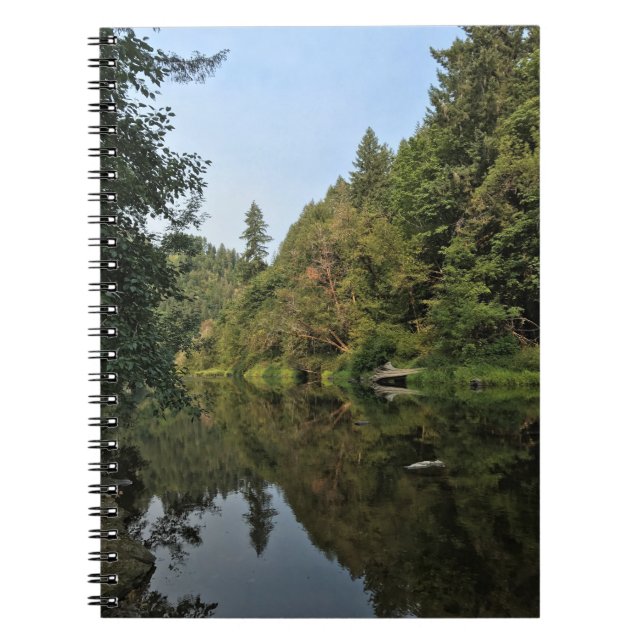 Cuaderno Río Siuslaw, Oregón (Frente)