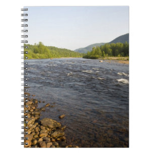Cuaderno río St. Marguerite en Parc du Saguenay.