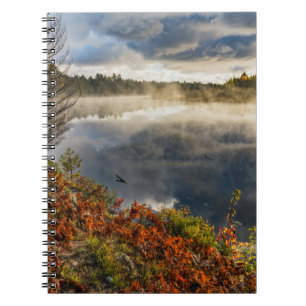 Cuaderno Río Tahquamenon Sunrise   Paraíso, Michigan