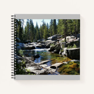 Cuaderno Río Tuolumne en Tuolumne Meadows, Yosemite, CA
