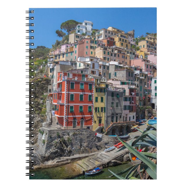 Cuaderno Riomaggiore Cinque Terre Liguria Italia (Frente)