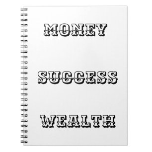 Cuaderno Riqueza del éxito del dinero