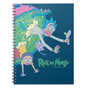 Cuaderno RIQUEZA Y MORTY™ Abandonar el portal infectado