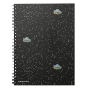 Cuaderno RIQUEZA Y MORTY™  Patrón de constelación de Ri