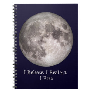 Cuaderno Ritual de Luna Llena Libero Me Realineo Me Elevo