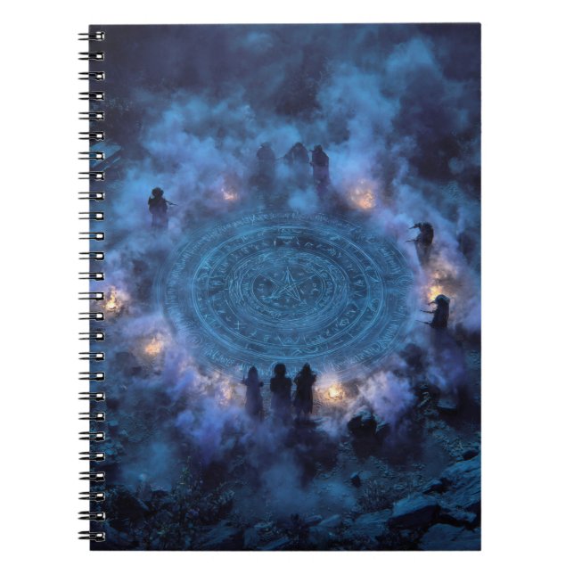 Cuaderno Ritual Místico Círculo Arcano (Frente)
