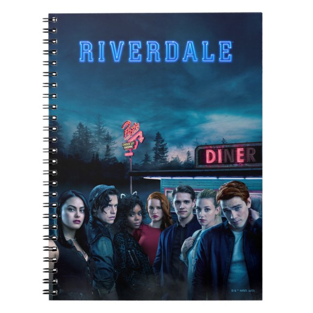 Cuaderno Riverdale fuera del Poster Diner del Pop (Frente)