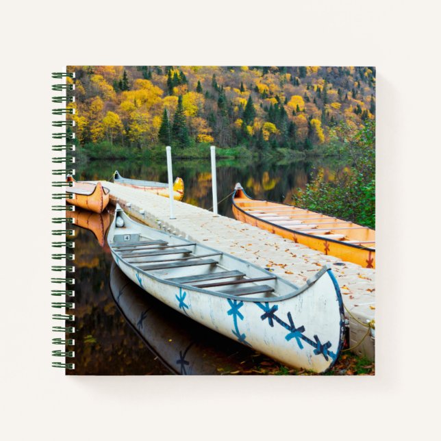Cuaderno Rivière Jacques-Cartier | Rabaskas Dock (Anverso)