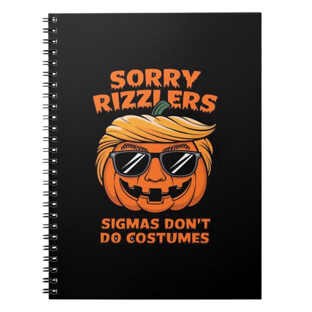 Cuaderno Rizzlers, Sigmas no hacen disfraces - Trumpkin Sig (Frente)