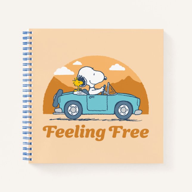 Cuaderno Road Trippin | Los cacahuetes se sienten libres (Anverso)