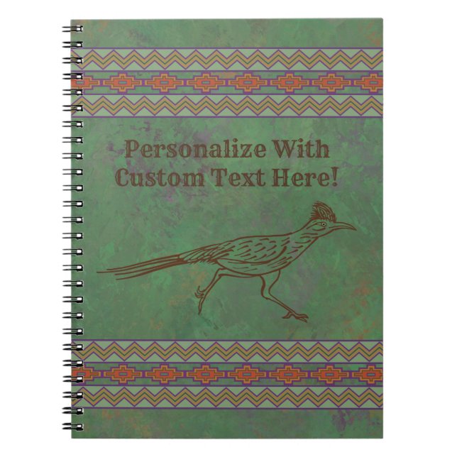 Cuaderno Roadrunner del Suroeste Sagebrush Green (Frente)