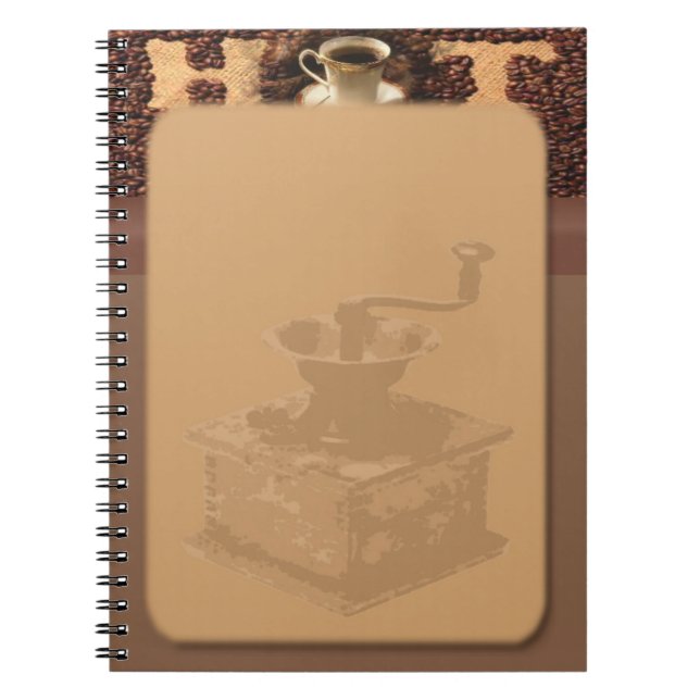 Cuaderno Roasted Coffee Notebook (Frente)