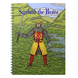 Cuaderno Robert el Bruce Scotland the Brave