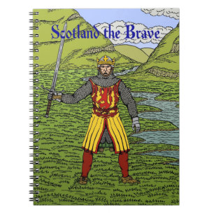 Cuaderno Robert el Bruce Scotland the Brave