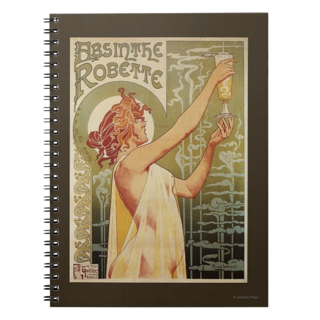 Cuaderno Robette Absinthe Advertisement Poster (Frente)