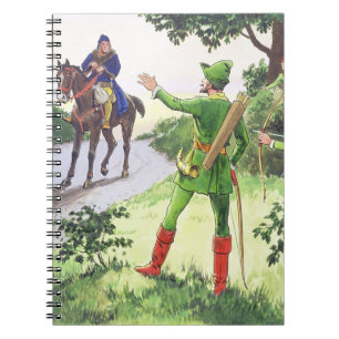 Cuaderno Robin Hood, de 'Peeps into Past', publicado