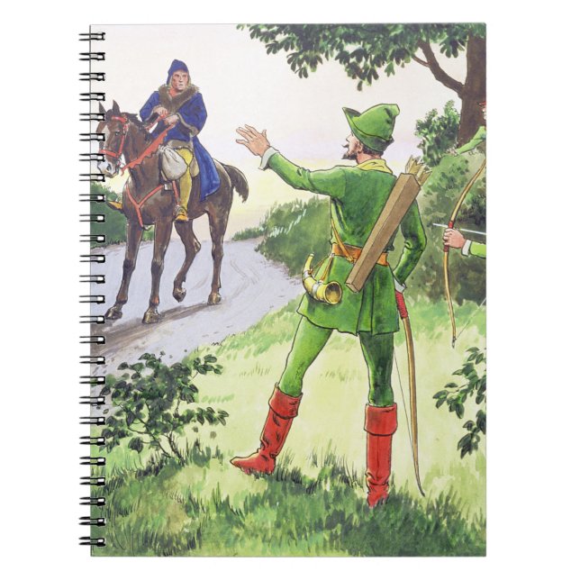 Cuaderno Robin Hood, de 'Peeps into Past', publicado (Frente)