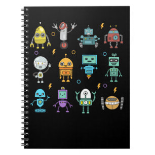 Cuaderno Robot Collection Funny Robotics