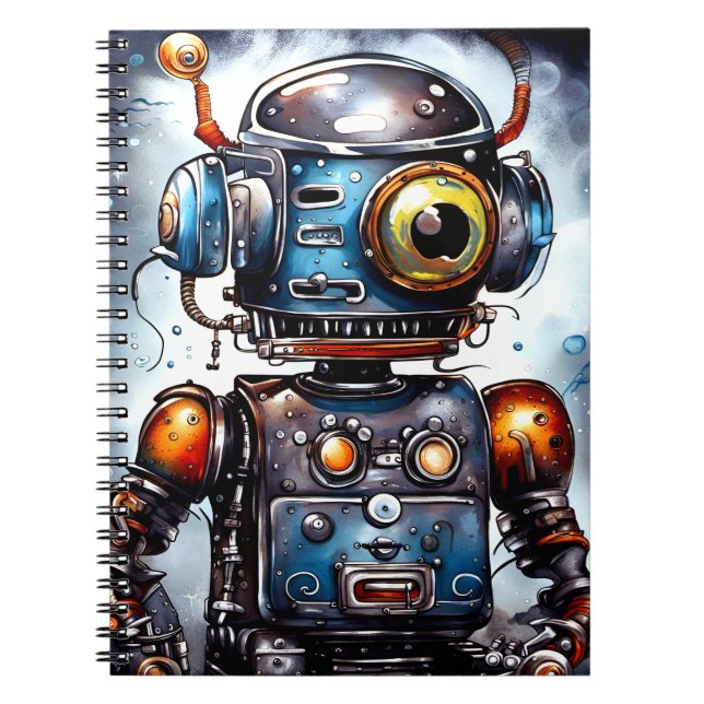 Cuaderno Robot I (Frente)