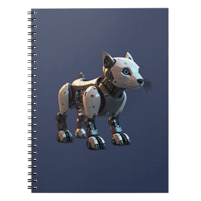 Cuaderno robot perro (Frente)
